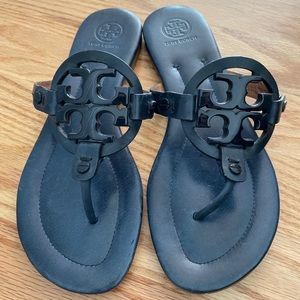 Tory Burch Navy Blue Miller 2 Miller’s Sandals 7 M